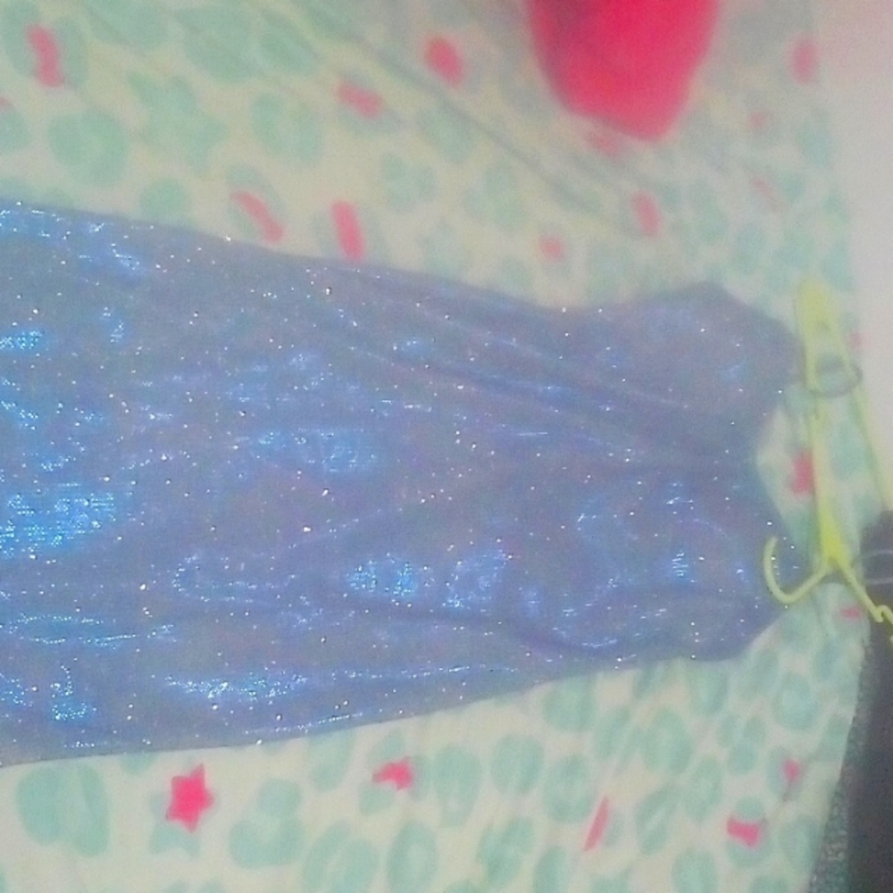 A glittery dress it's beautiful and I'm planning on selling it